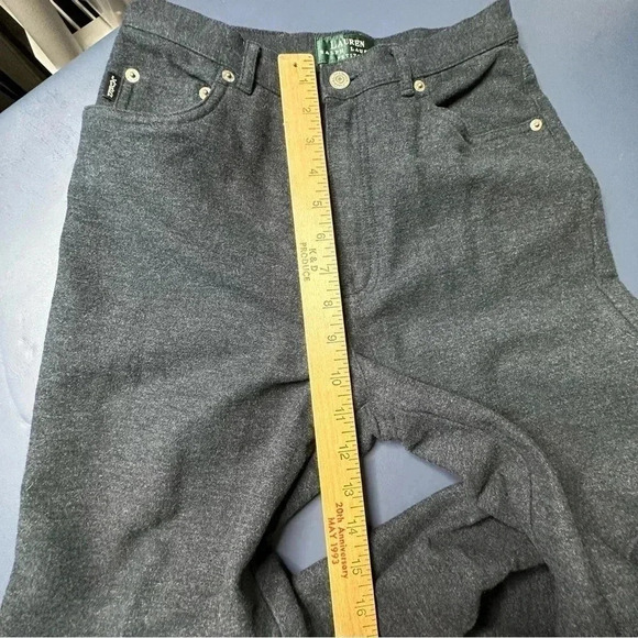 Lauren Ralph Lauren Womens Pants 2 Petite Dark Gray EUC - Picture 11 of 13